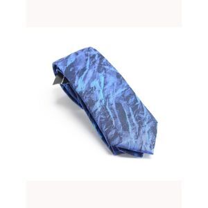 INC Mens Blue Acid Wash Slim Neck Tie